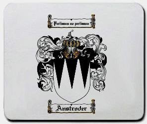 Anstroder coat of arms mouse pad