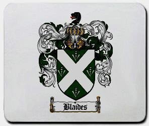 Blaides coat of arms mouse pad