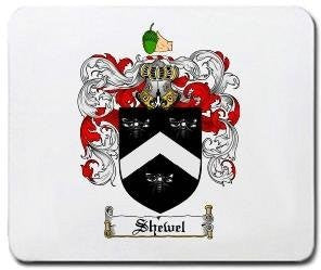 Shewel coat of arms mouse pad