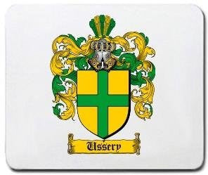 Ussery coat of arms mouse pad