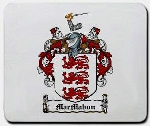 Macmahon coat of arms mouse pad