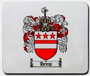 Hemp coat of arms mouse pad