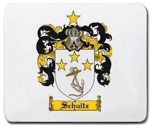 Schultz coat of arms mouse pad