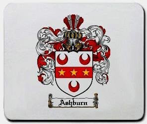 Ashburn coat of arms mouse pad