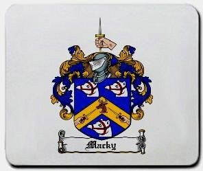 Macky coat of arms mouse pad