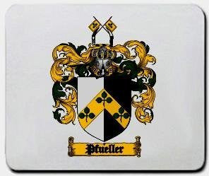 Pfueller coat of arms mouse pad
