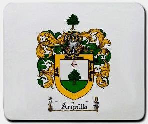 Arquilla coat of arms mouse pad