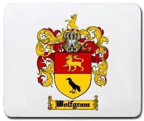 Wolfgram coat of arms mouse pad