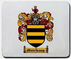 Mittelkamp coat of arms mouse pad