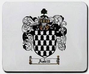Askill coat of arms mouse pad