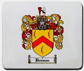 Boeman coat of arms mouse pad