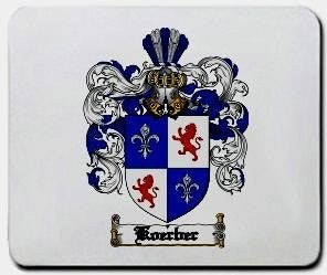 Koerber coat of arms mouse pad