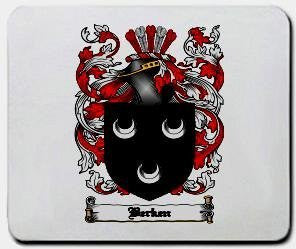 Berken coat of arms mouse pad