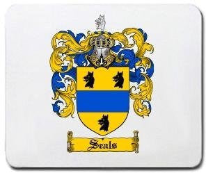 Seals coat of arms mouse pad