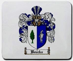 Boeckx coat of arms mouse pad
