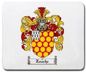Zouche coat of arms mouse pad