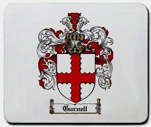 Gurnell coat of arms mouse pad