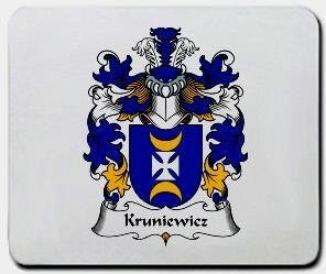 Kruniewicz coat of arms mouse pad