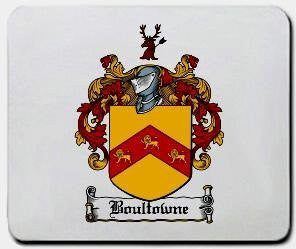 Boultowne coat of arms mouse pad