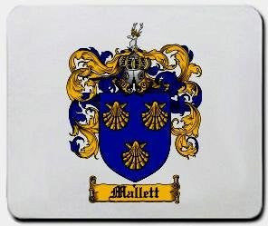 Mallett coat of arms mouse pad