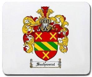 Sacheveral coat of arms mouse pad