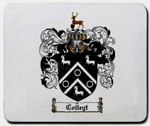 Colleyt coat of arms mouse pad