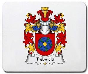 Trebnicki coat of arms mouse pad