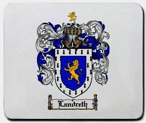 Landreth coat of arms mouse pad