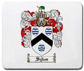 Sykes coat of arms mouse pad