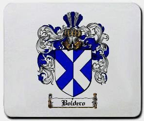 Boldero coat of arms mouse pad