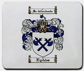 Eyckles coat of arms mouse pad