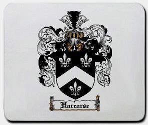 Harcarse coat of arms mouse pad