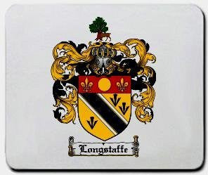 Longstaffe coat of arms mouse pad