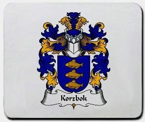 Korzbok coat of arms mouse pad