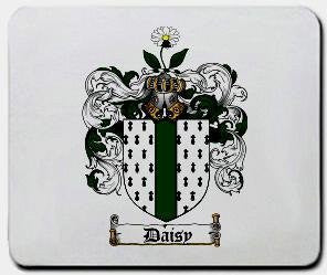 Daisy coat of arms mouse pad