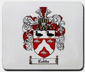 Cobbe coat of arms mouse pad