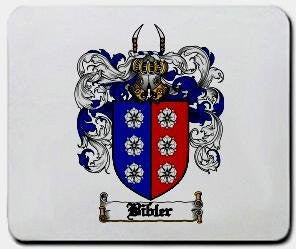 Bibler coat of arms mouse pad