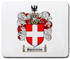 Sparacino coat of arms mouse pad