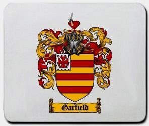 Garfield coat of arms mouse pad