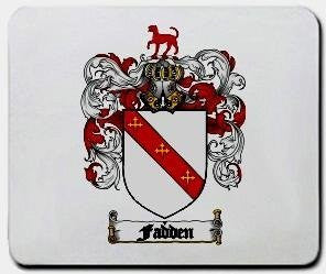 Fadden coat of arms mouse pad