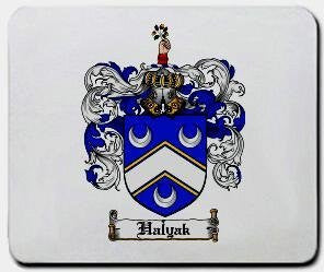 Halyak coat of arms mouse pad