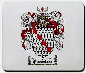 Piemakere coat of arms mouse pad