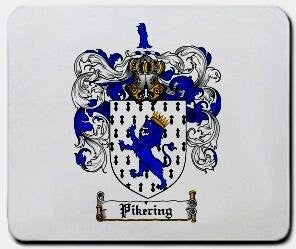 Pikering coat of arms mouse pad