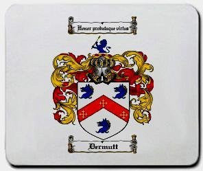 Dermutt coat of arms mouse pad