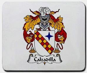 Calzadilla coat of arms mouse pad