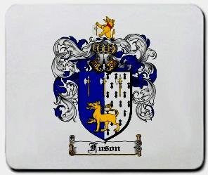 Fuson coat of arms mouse pad