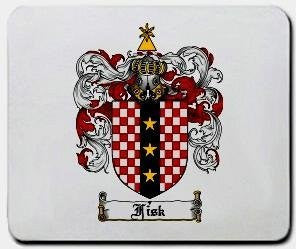 Fisk coat of arms mouse pad