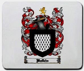Buffkin coat of arms mouse pad