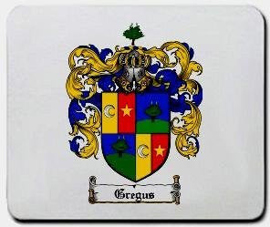 Gregus coat of arms mouse pad