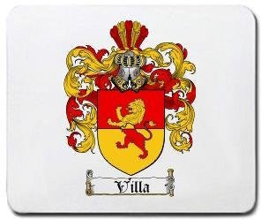 Villa coat of arms mouse pad